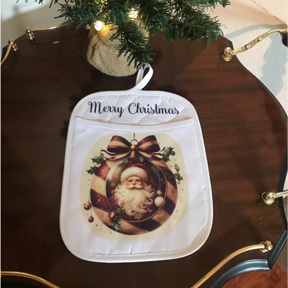 🎅🏻 Handmade Christmas Pot Holder 🎅🏻